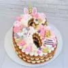 Фотография торта на заказ - Торт «Зачарованный единорог» от Choco-plaza