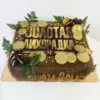 Фотография торта на заказ - Торт «Золотая лихорадка» от Choco-plaza