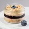 Фотография торта на заказ - Банкейк - Наполеон в банке(трайфл) с черникой от Choco-plaza