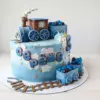 Фотография торта на заказ - Торт "Blue Паровоз" от Choco-plaza