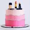 Фотография торта ---vgorode--- выполненного на заказ - Детский Торт "Губная помада" от Choco-plaza