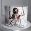 Фотография торта ---vgorode--- выполненного на заказ - Торт "На качелях" от Choco-plaza